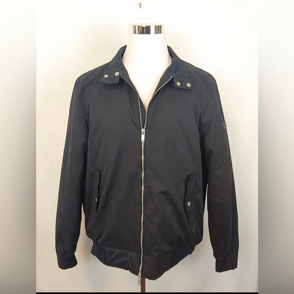 Superdry Navy Nordic Harrington Bomber Jacket Medium (read description)